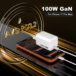<span class=keywords><strong>Cargador</strong></span> Gan de 100w Tipo C, <span class=keywords><strong>Cargador</strong></span> Rápido con PD, PPS, AVS, Adaptador de <span class=keywords><strong>Cargador</strong></span> de Pared para Teléfono Móvil, <span class=keywords><strong>Cargador</strong></span> de 100w para Laptop, USB C - Product Image 2