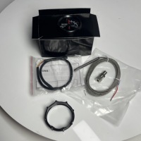 Pengukur Suhu Oli Digital & Pointer 7 Warna 52mm + Sensor untuk Voltmeter Mobil