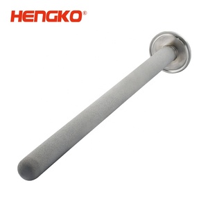 Hengko thiêu kết thép không gỉ cacbonat đá 2 Micron 4 ''6'' 8 ''10'' 12 ''không khí Ozone sparger - Product Image 4
