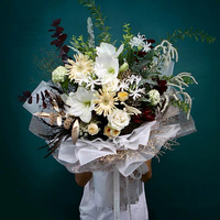 Revêtement floral de haute qualité, papier d'emballage imperméable, style océan, mat, couleur corail, livraison gratuite