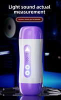 Godet de masturbation à motifs imprimés, vibrations activées par la voix, entraîneur de pénis automatique, jouet sexuel pour hommes, vente en gros, Ningbo