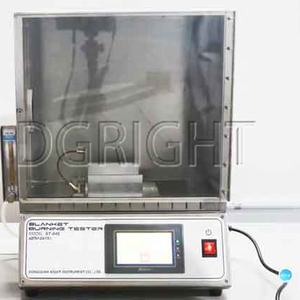 Test de flamme textile de machine d'équipement d'essai d'inflammabilité de couverture de combustion de tissu de 45 degrés - Product Image 4