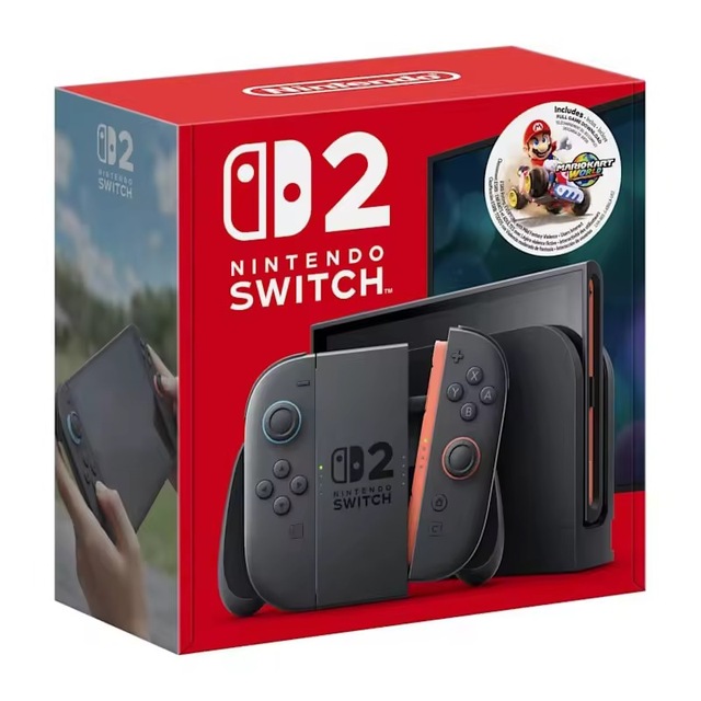 Nlong Switch 2 Handheld Game Console Japan HK Version WI-FI 1920x1080 5000mAh Battery Mario Kart