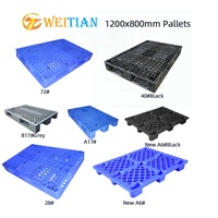Palette pour entrepôt en plastique, pour le prix, 9 jambes, européen, 1200x800