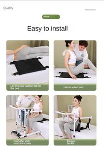 Chaise de transfert hydraulique pour soins aux personnes âgées et handicapées Dispositif de mobilité élévateur de fauteuil roulant manuel et électrique Walker et Rollator - Product Image 4