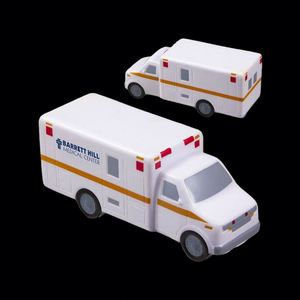Balle anti-stress en forme d'ambulance, jouet en mousse PU souple, forme personnalisée - Product Image 3