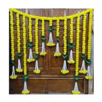 Guirlande suspendue de fleurs artificielles Guirlande de fleurs artificielles de jasmin pour la décoration de la maison du festival