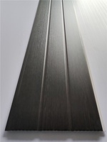 Panneau de plafond moderne en PVC imitation bois pour extérieur et intérieur