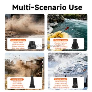 Ventilador Turbo Jarvis, Mini Soplador Eléctrico con Motor sin Escobillas, Soplador de Aire Portátil de Ultra Alta Velocidad para Secar y Lavar Autos - Product Image 5