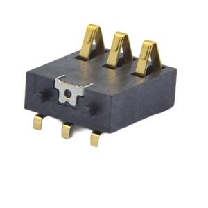 BC-30 loạt 3 cách mùa xuân pin kết nối 3.0 Mét Pitch bề mặt gắn góc bên phải mùa xuân nạp liên hệ với cho các ứng dụng điện - Product Image 5