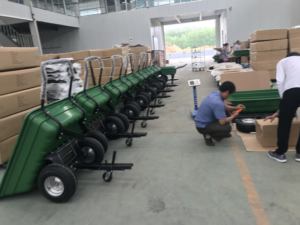 รถเทรลเลอร์รถ ATV พลาสติกสองล้อรถเข็นสาลี่สำหรับสวน - Product Image 5