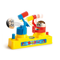 Jeu de bataille créatif d'attaque et de défense, jeu interactif familial, jeu de coordination œil-main avec marteaux en plastique