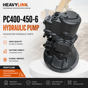 อะไหล่ปั๊มไฮดรอลิก HEAVYLINK PC400-450-6 สำหรับรถขุด คุณภาพสูง ทนทาน เชื่อถือได้ จากโรงงานโดยตรง บริการทั่วโลก - Product Image 1