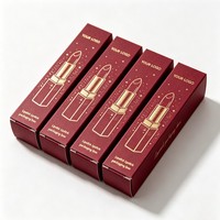 Boîte d'emballage de maquillage fabriquée sur mesure pour tubes de gloss, boîte d'emballage de luxe pour gloss/rouge à lèvres/baume à lèvres, taille personnalisée