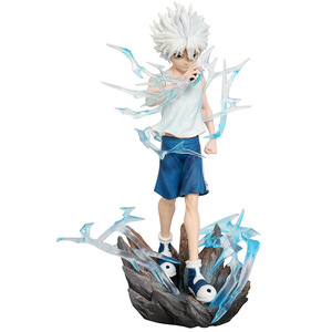 22cm cacciatori klua Zoldyck <span class=keywords><strong>Anime</strong></span> in piedi Action Figure con effetto speciale Pvc da collezione giocattolo ornamento modello regali - Product Image 6