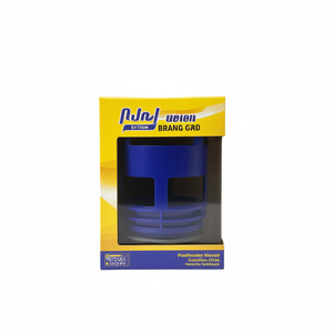 Cesta para Sigma 8 con contenedor de almacenamiento integrado, plástico azul con clips - Product Image 3