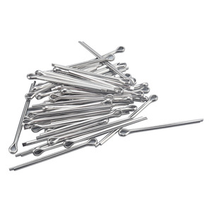 Iqihui 120Pcs Stainless Steel Cotter <b>Pin</b> Assortment 6 Sizes M2.5 M3 M4 General Use Safety <b>Pins</b> Set - Product Image 3