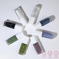 KUDAN 20Y Vernis à ongles pelable effet nacré, séchage rapide, sans odeur, CPNP HALAL ISO22716, OEM, vente en gros, faible MOQ