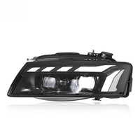 Nouvel ensemble de phares LED 12V 6000K 50W pour Audi A5 08-11, kit de conversion RS5, 8000 lumens, ampoule H4, lentille de clignotant