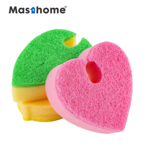Éponges de cuisine double face grandes et résistantes pour le nettoyage de la vaisselle, non abrasives, pour lave-vaisselle, tampons à récurer - Product Image 1