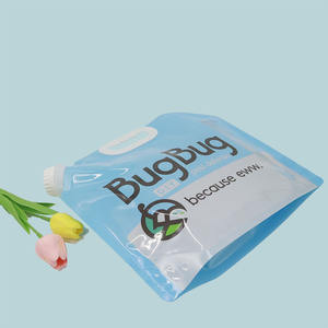 Sac en plastique imprimé personnalisé pochette à bec spécifique aux pesticides emballage sûr pour liquide - Product Image 3