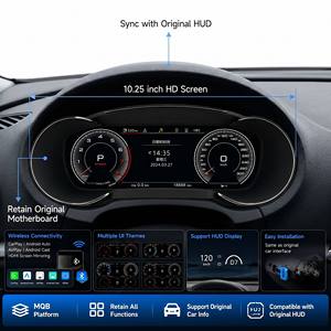 Tableau de bord LCD pour <span class=keywords><strong>Audi</strong></span> A3 8V, écran virtuel multimédia pour voiture, tableau de bord entièrement liquide - Product Image 5