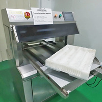 Trancheuse à Baguettes Électrique Automatique Commerciale 5 tranches/min, Machine de Découpe Industrielle en Acier Inoxydable pour Boulangerie avec Fonctions Multiples