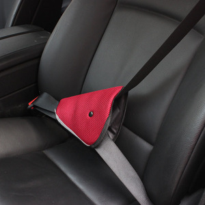 Car Safety Belts Cover Triangle Retainer A1222 Polyester Child Seat Belt Adjuster Protective Shoulder Pad - Product Image 3