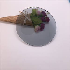 אספקת המפעל 12 מ "מ זכוכית שחורה עם קצה חלק שחור קצה מותאם אישית - Product Image 3