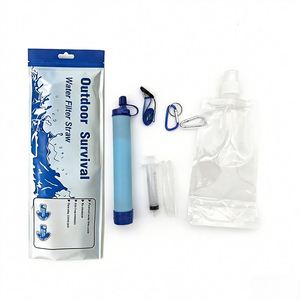 Système de filtration d'eau portable 2026 pour survie en extérieur et camping – Paille filtrante personnelle pour équipement de sécurité et de survie - Product Image 1