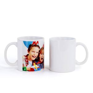 Mug à café en céramique 11 oz, poignée multicolore, design par sublimation, sans BPA, résistant à la chaleur, anti-fuite, écologique - Product Image 1