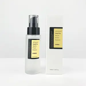 OEM Advanced Snail 96 Mucin Power Serum 100ml Vegan Liquid Female Face Hydratant Collagène Crème d'escargot Sérum anti-âge 3 ans