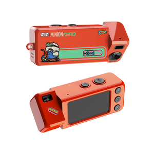 YMX Minions Mini Fotocamera Portatile Portachiavi per Giovani <span class=keywords><strong>Adulti</strong></span> con Angolo di Visione di 180° °   Obiettivo Girevole per Selfie e Registrazione Video HD - Product Image 4