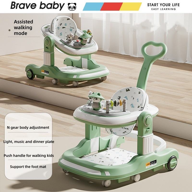 Green + music + push handle