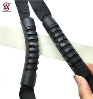 Poignée en plastique de sécurité cylindrique incurvée de couleur noire professionnelle accessoire du fabricant chinois pour les pièces de sac