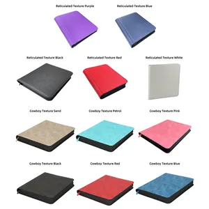 Torson Trading Card Binder Zip 9-Pocket 252 Kaarten Trading Benutzer Definierte Binder Kaarten Trading Holder