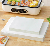 Feuilles de papier cuisson double face enduites de pâte à papier naturelle non blanchie haute densité, découpées avec précision, pour pain, pizza et gâteaux