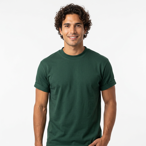 Camiseta Extra Grande para Hombre, 100% Algodón Grueso, Lavado Ácido, Impresión DTG, Estilo Vintage, Proveedor OEM - Product Image 1