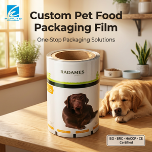 <span class=keywords><strong>Film</strong></span> laminé souple pour emballage alimentaire pour animaux de compagnie, fabricant de rouleaux, <span class=keywords><strong>film</strong></span> personnalisé résistant à l'humidité, qualité alimentaire, thermoscellable, rouleau de 300 m - Product Image 2