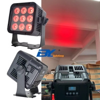 Mini projecteur mural IP65, éclairage de scène RGBW, lampe de projection étanche, éclairage paysager, DMX512, lumières LED DMX pleine couleur