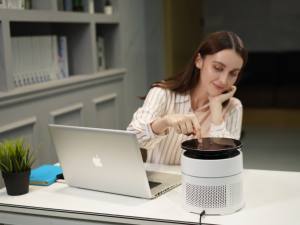 ANTOP hogar escritorio pequeño UVC <span class=keywords><strong>luz</strong></span> <span class=keywords><strong>ultravioleta</strong></span> UV esterilizador de ionizador de Hepa purificador de aire para casa habitación cuarto de baño Hotel - Product Image 4