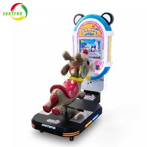 Máquina de Juego Arcade Eléctrica 3D con Monedas, Caballo Verde de Animal City, Pantalla MP5 para Juegos Infantiles en Interiores - Product Image 5