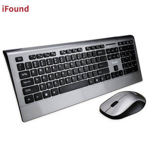iFound <b>Wireless</b> <b>Keyboard</b> <b>Mouse</b> Combo 104 Keys Ultra Thin Ergonomic English Layout - Product Image 5