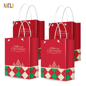 Xieli Vietnam Confezione Di Sacchetti Di Carta Personalizzati A <span class=keywords><strong>Tema</strong></span> Buon Natale - Product Image 3