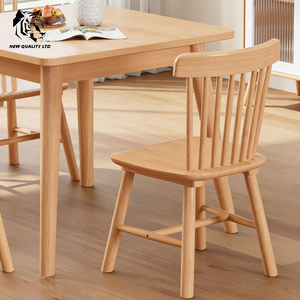 Mesa de comedor cuadrada de madera, diseño nuevo, muebles de comedor, precio bajo de fábrica en China, OEM ODM, en stock, lista para enviar. - Product Image 5