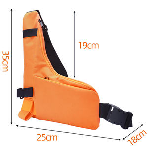 Bolsa de Pecho Impermeable ABBREE PT-17 de Gran Capacidad, Forma de L, Portátil para Radio Bidireccional BAOFENG UV-21 PRO UV-5R Mini - Product Image 2