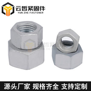 Écrous hexagonaux à filetage fin galvanisés à chaud en stock, boulons photovoltaïques - Product Image 4