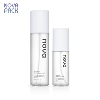 Flacon et bouchon en forme de goutte 100ml 120ml 150ml 200ml 250ml en PET dépoli avec capuchon blanc mat pour brume capillaire et parfum