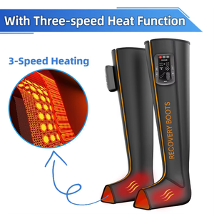 Stivali da massaggio ricaricabili Eveekon, stivali da massaggio professionali per il recupero delle gambe, stivali da massaggio per il riscaldamento delle gambe da viaggio per il Relax sportivo - Product Image 2