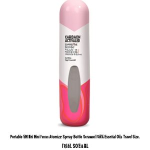 Portable 5Ml <b>Mini</b> Perfume Atomizer Empty Refillable Plastic Glass <b>Spray</b> <b>Bottle</b> Screw Metal Silk Essential Oils Travel Size - Product Image 2
